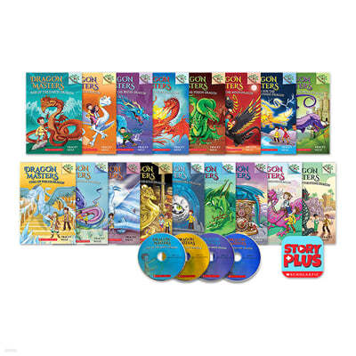 Dragon Masters #1-17 (with CD & Storyplus) + Wordbook Set