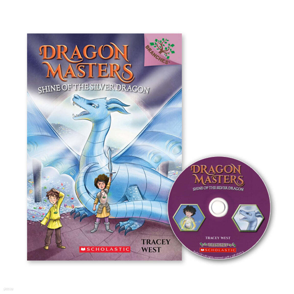 Dragon Masters #11 : Shine of the Silver Dragon (with CD & Storyplus)