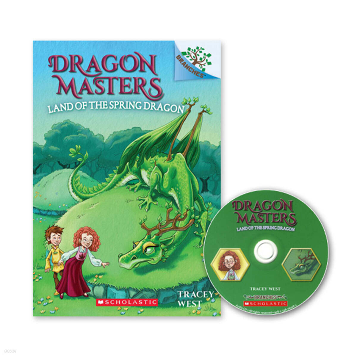 Dragon Masters #14 : Land of the Spring Dragon (with CD & Storyplus)