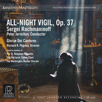 Gloriæ Dei Cantores / Peter Jermihov — Peter Jermihov 라흐마니노프: 철야 기도 (Rachmaninov: All-Night Vigil Op.37) 앨범 커버