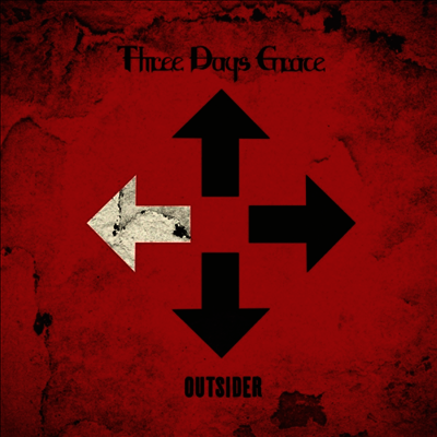 Three Days Grace — Outsider 앨범 커버