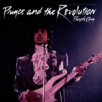 Prince & The Revolution — Purple Rain (45rpm 12"Single) 앨범 커버