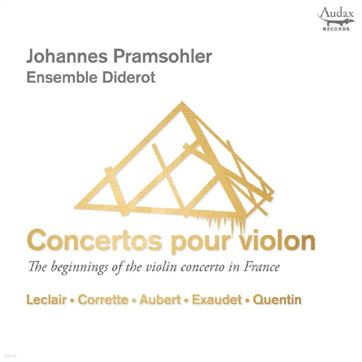 Johannes Pramsohler 오베르/ 르클레르: 바이올린 협주곡 (Aubert: Concerto Op.26 No.3 / Leclair: Concerto in E-flat Major)