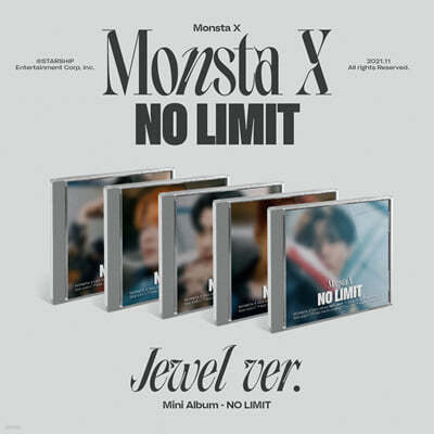 Ÿ (MONSTA X) - ̴Ͼٹ 10 : NO LIMIT [Jewel ver.] [SET]