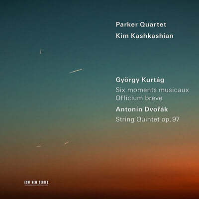 Parker Quartet / Kim Kashkashian ˸ Ź: 6   / 庸:   3  (Gyorgy Kurtag: Six Moments musicaux Op.44 / Dvorak: String Quintet Op.97) 