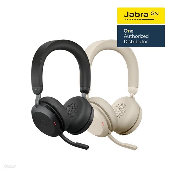[Jabra]자브라 Evolve2 75 Stereo 블루투스 헤드셋/ZOOM/Skype/MSteams/재택근무/원격수업/온라인수업