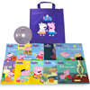 Ǳ  ۹ 10 Ʈ : Peppa Pig : Purple Bag [10 books & 1 CD]