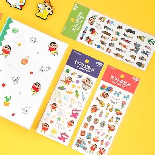 짱구는못말려 투명데코스티커