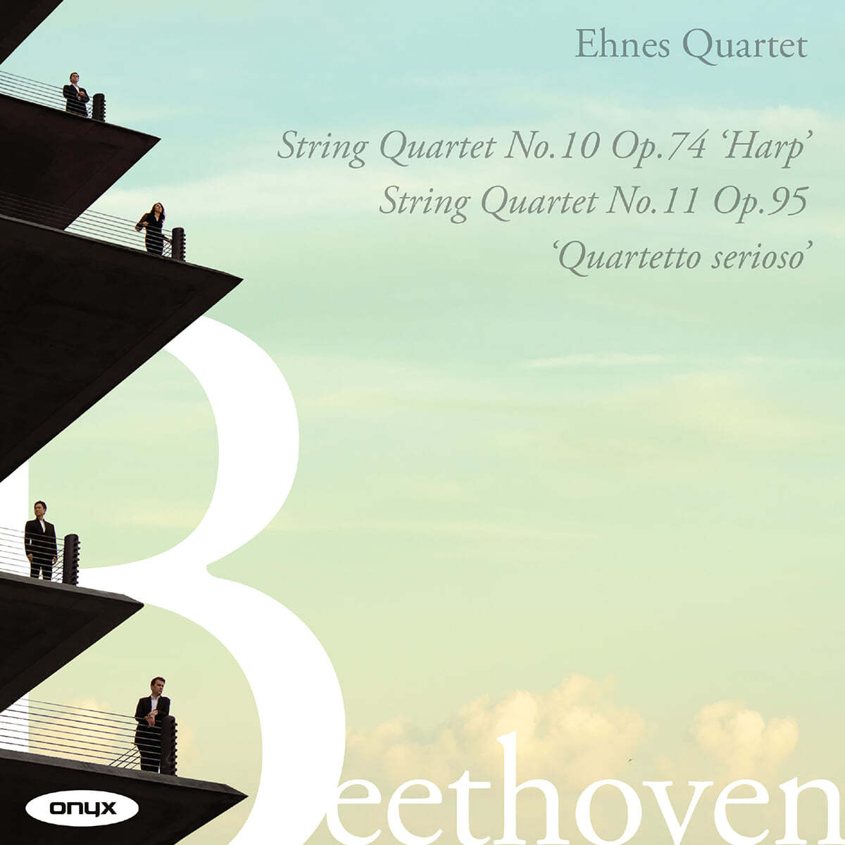 Ehnes Quartet 베토벤: 현악 4중주 10번 `하프` 11번 `세리오소` - 에네스 콰르텟 (Beethoven: String Quartet Opp.74, 95) 