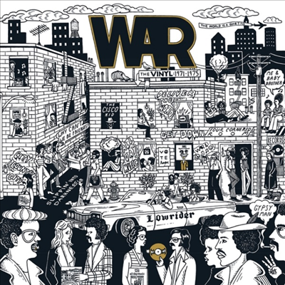 War - The Vinyl: 1971-1975 (Ltd)(Coloured Vinyl)(5LP Boxset)