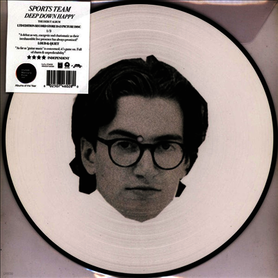 Sports Team — Deep Down Happy 1 (Picture Disc) 앨범 커버