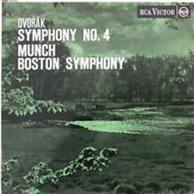[[LP] Charles Munch, Boston Symphony - Dvorak: Symphony No. 4 In G Major, Op. 88