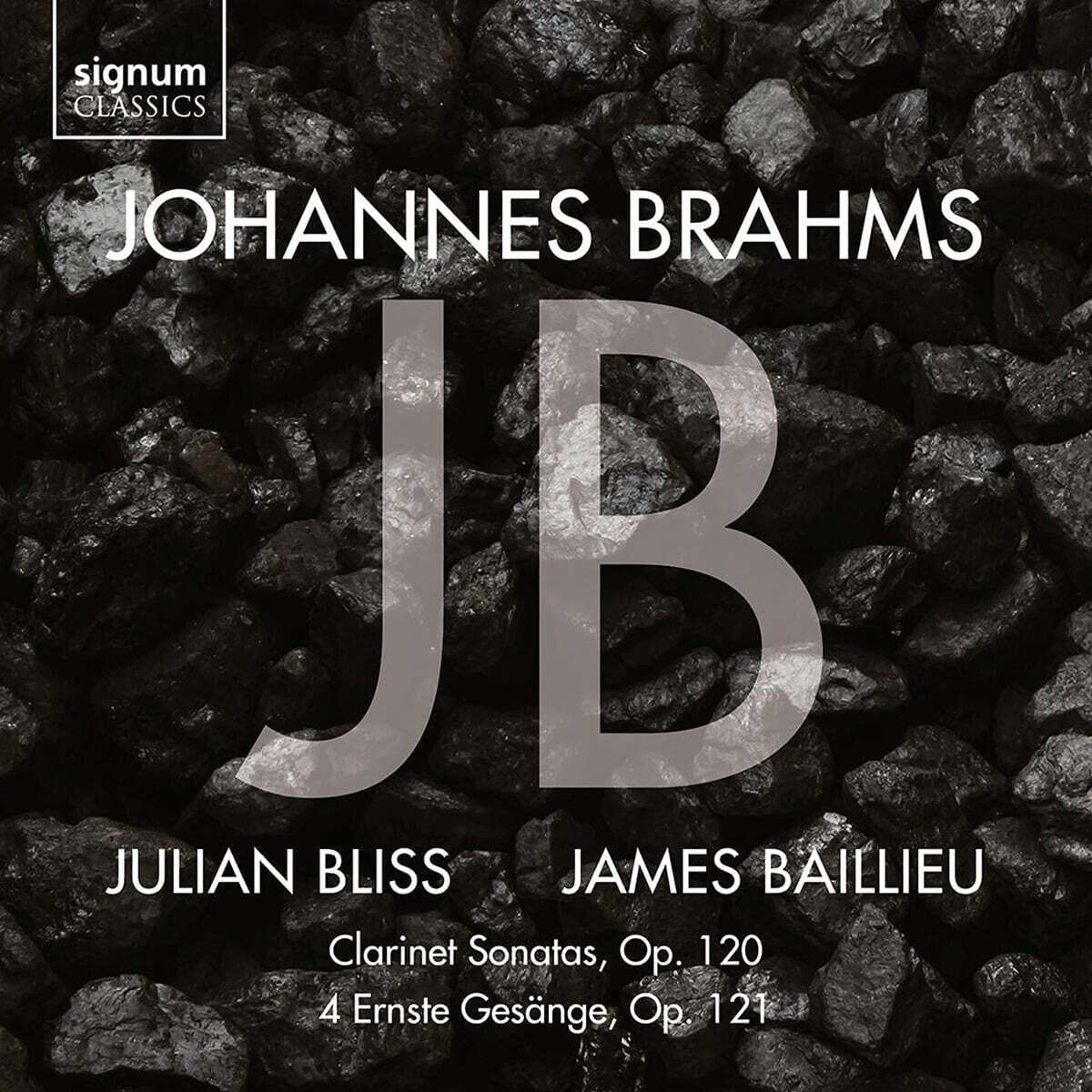 Julian Bliss / James Baillieu 브람스: 클라리넷 소나타집 (Johannes Brahms: Clarinet Sonatas)