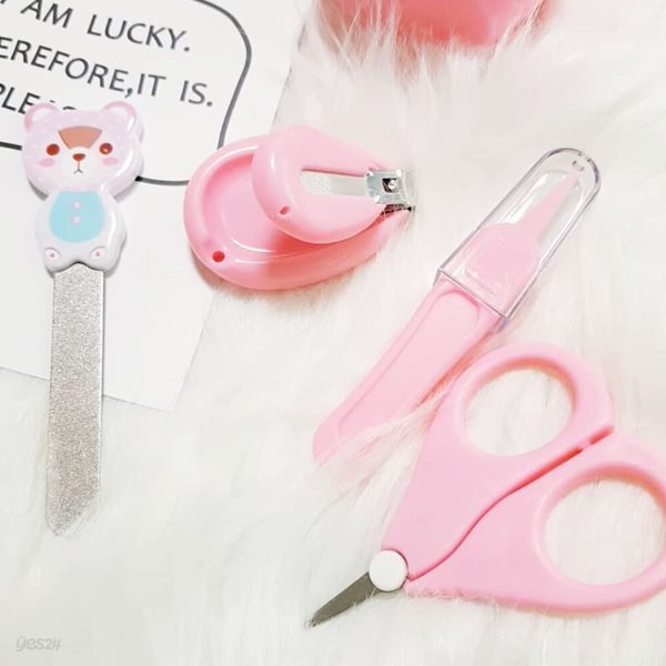 예꼬맘 신생아 네일케어 4종세트 S타입