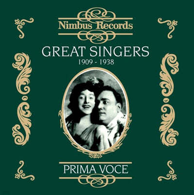   : 1909-1938 (Great Singers Vol. 1 : 1909-1938)