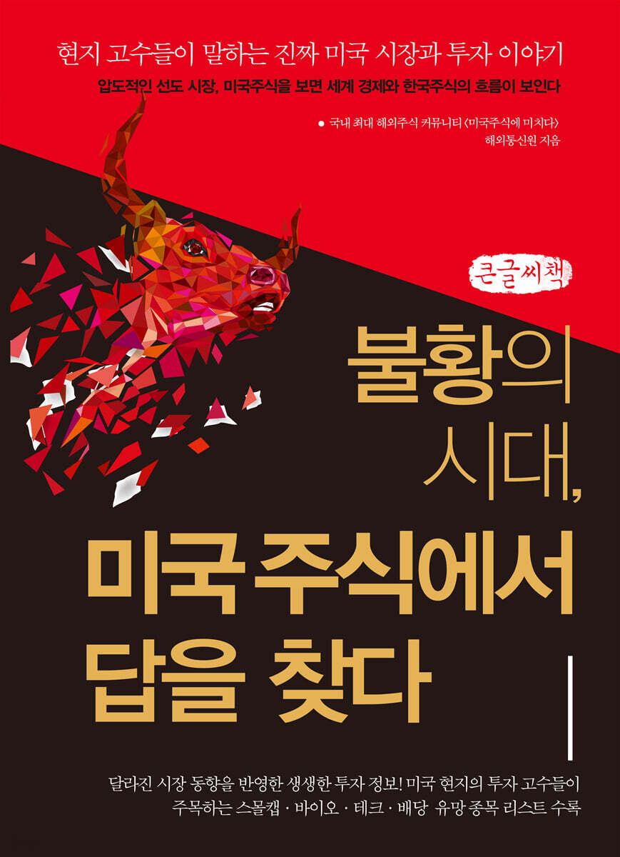 불황의 시대, 미국주식에서 답을 찾다 (큰글씨책)