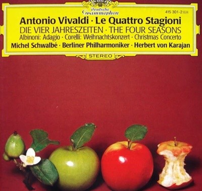 Vivaldi  : Le Quattro Stagioni , Die Vier Jahreszeiten -  Karajan (독일반)