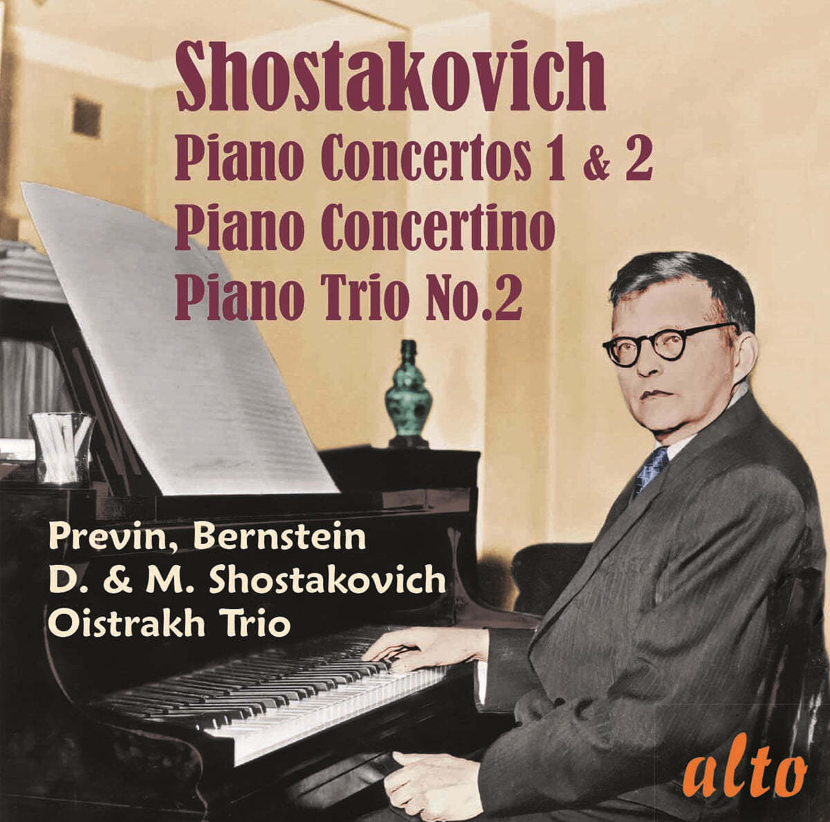 Andre Previn / Leonard Bernstein 쇼스타코비치: 피아노 협주곡 1, 2번 외 (Shostakovich: Piano Concertos Op.35, Op.102)