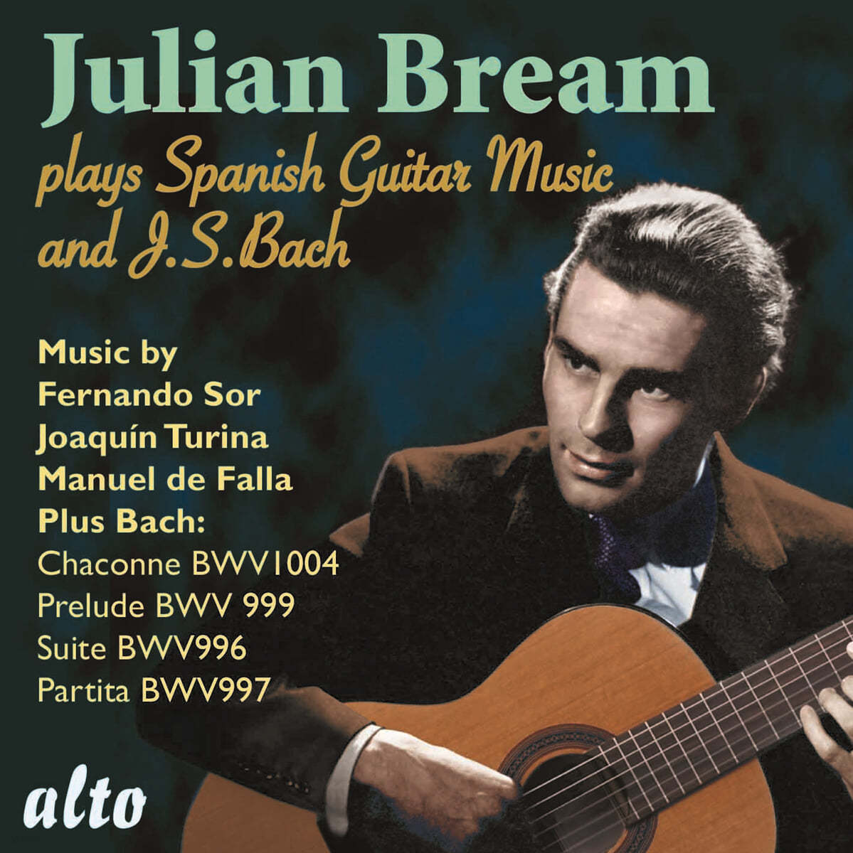 Julian Bream 줄리안 브람이 연주하는 스페인 기타 음악과 바흐 작품 (Plays Spanish Guitar Music and J.S.Bach)