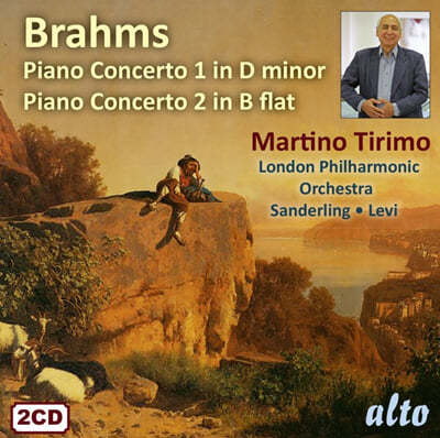 Martino Tirimo : ǾƳ ְ 1, 2 (Brahms: Piano Concertos Op.15, Op.83) 