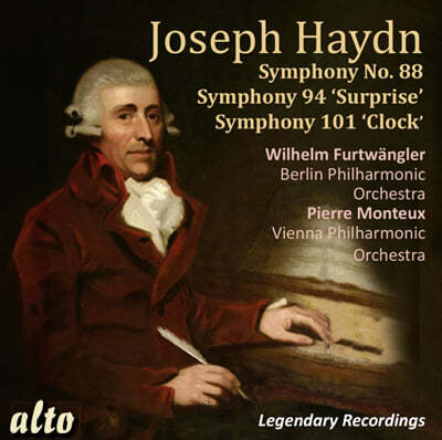 Wilhelm Furtwangler / Pierre Monteux 하이든: 교향곡 88, 94, 101번 (Haydn: Symphonies No.88, No.94 'Surprise', No.101 'The Clock') 