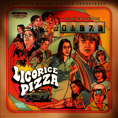 O.S.T. — Licorice Pizza (리커리쉬 피자) (Soundtrack) 앨범 커버