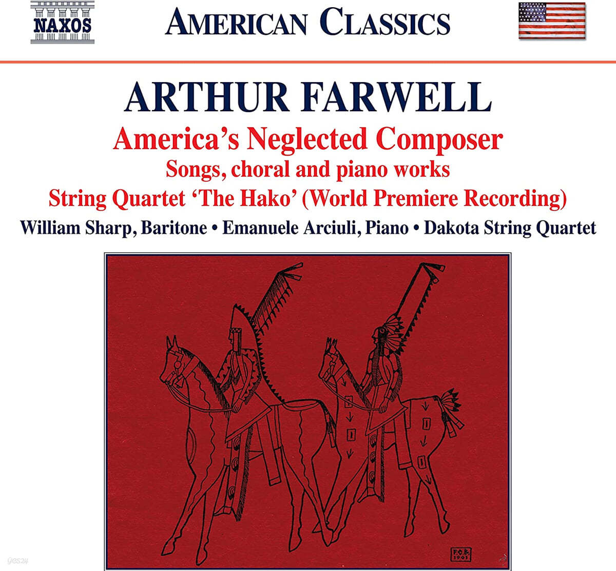 James Morrow 아서 파웰: 현악사중주 ‘헤이코’, 가곡, 합창 음악 그리고 피아노 작품집 (Farwell: String Quartet Op.65 &#39;The Hako&#39;, Songs, Choral and Piano Works) 