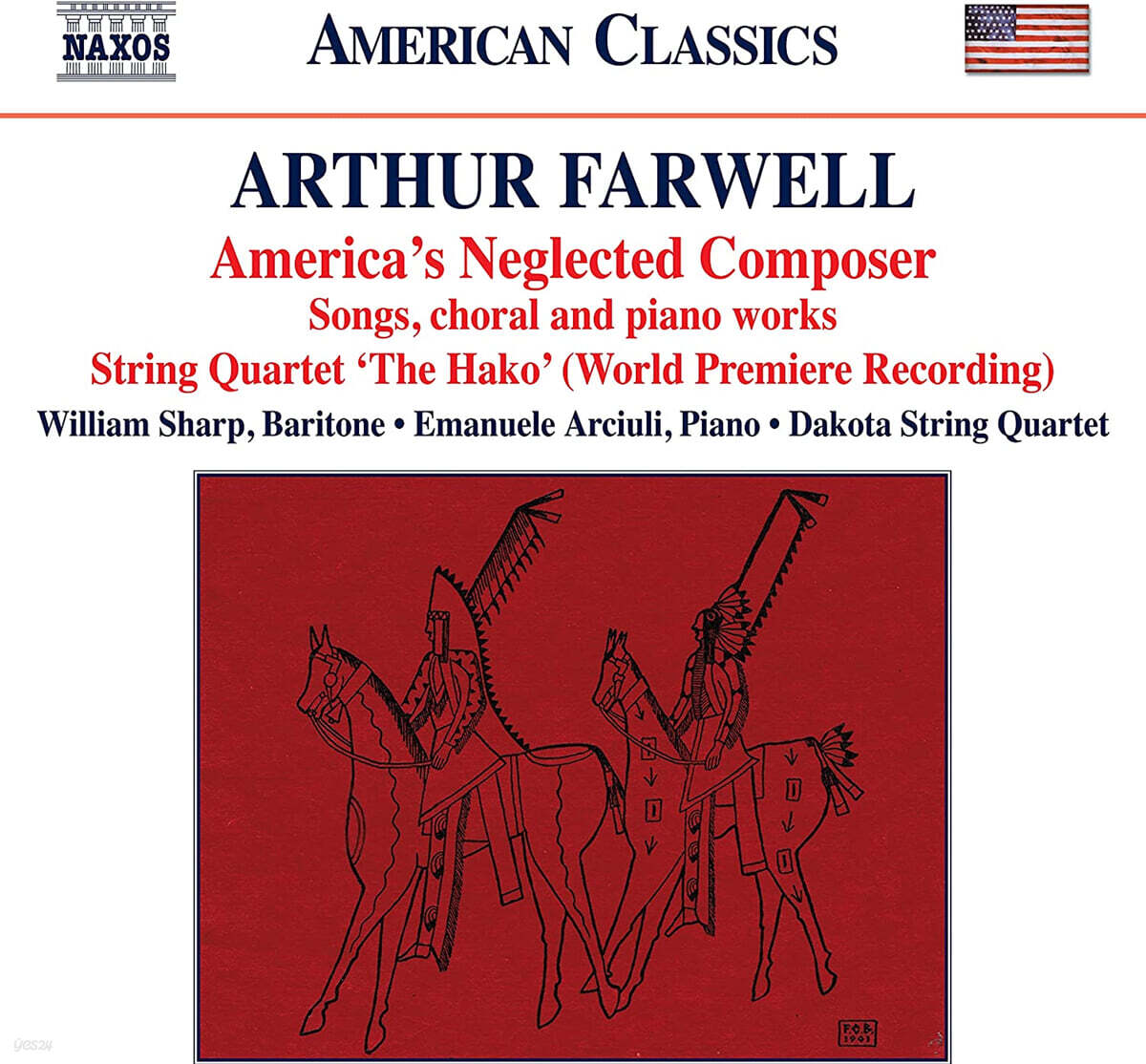 James Morrow 아서 파웰: 현악사중주 ‘헤이코’, 가곡, 합창 음악 그리고 피아노 작품집 (Farwell: String Quartet Op.65 'The Hako', Songs, Choral and Piano Works)