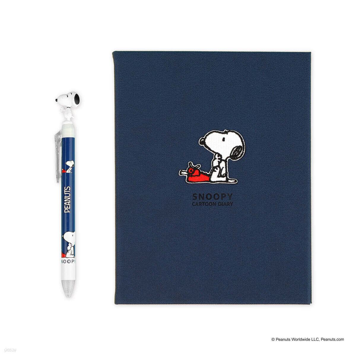 스누피 카툰 다이어리 (네이비)