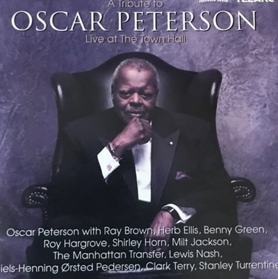 Oscar Peterson (오스카 피터슨) - A Tribute To Oscar Peterson  ,  Live At The Town Hall (US발매)
