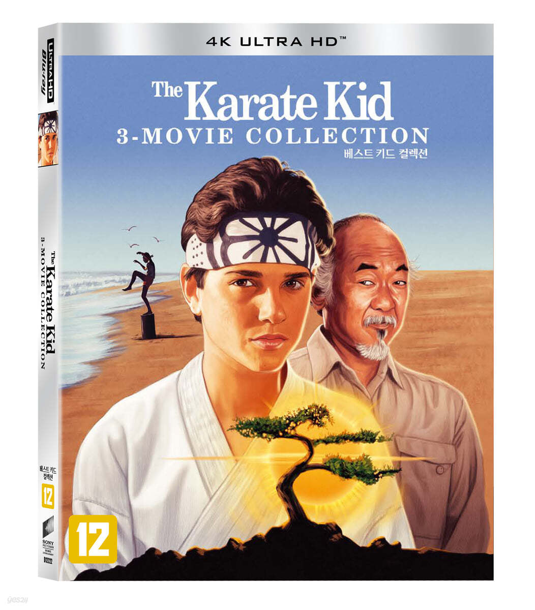 베스트 키드 컬렉션 (3Disc, 4K UHD 슬립케이스 초회 한정판) : 블루레이