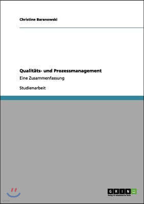 Qualitats- und Prozessmanagement: Eine Zusammenfassung