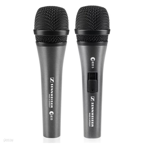 젠하이저 E835S 보컬용 강의용 유선 마이크 E835-S