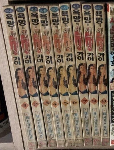 욕망의 섹시가이 1-9 완결 -- 태사자 프로덕션 성인만화