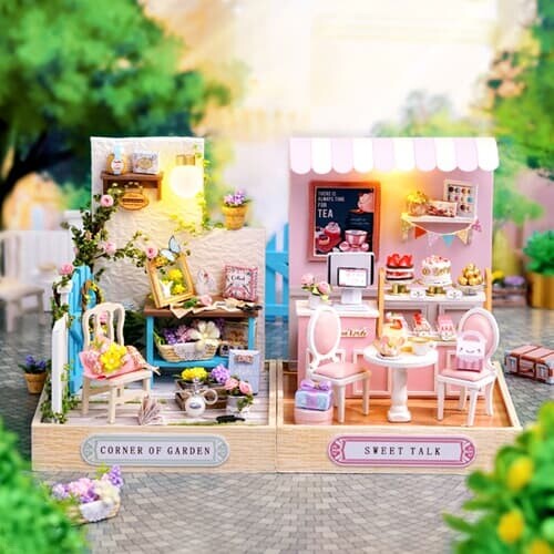 DIY 미니어처 하우스 스페셜 키트 4종 시리즈