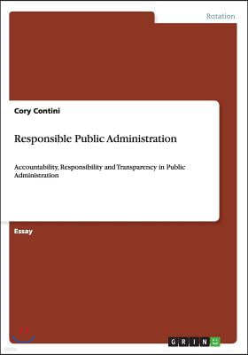 Responsible Public Administration