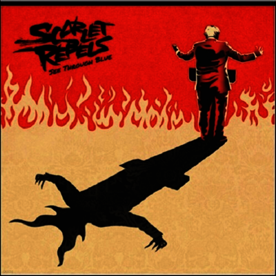 Scarlet Rebels — See Through Blue 앨범 커버