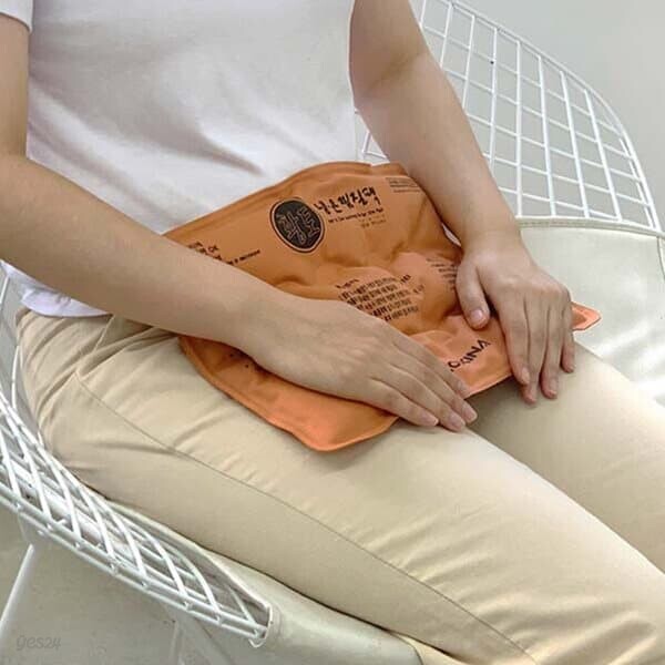 황토 냉온 순면 국내생산 찜질팩 (사각형)