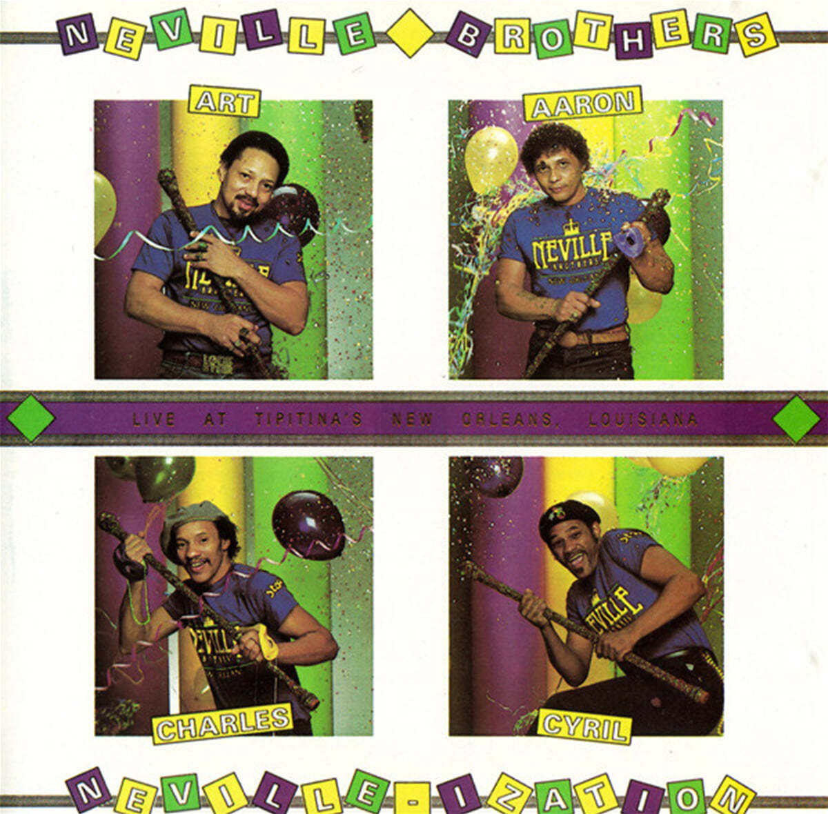 Neville Brothers (네빌 브라더스) - Neville Ization