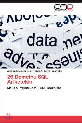 26 Domeinu SQL Ariketekin