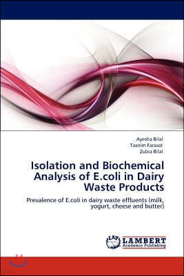 Isolation and Biochemical Analysis of E.coli in Dairy Waste Products