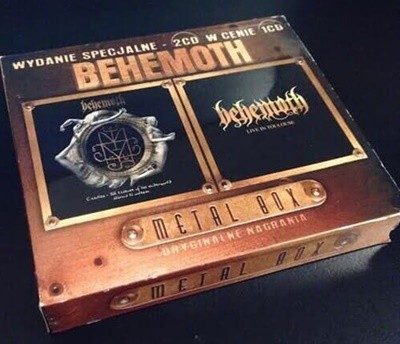 Behemoth - Chaotica: The Essence of The Underworld + Live in Toulouse [3DISCS][폴란드반]