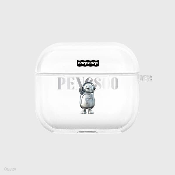 [어프어프x펭수]STEEL PENGSOO(에어팟3-클리어하드)
