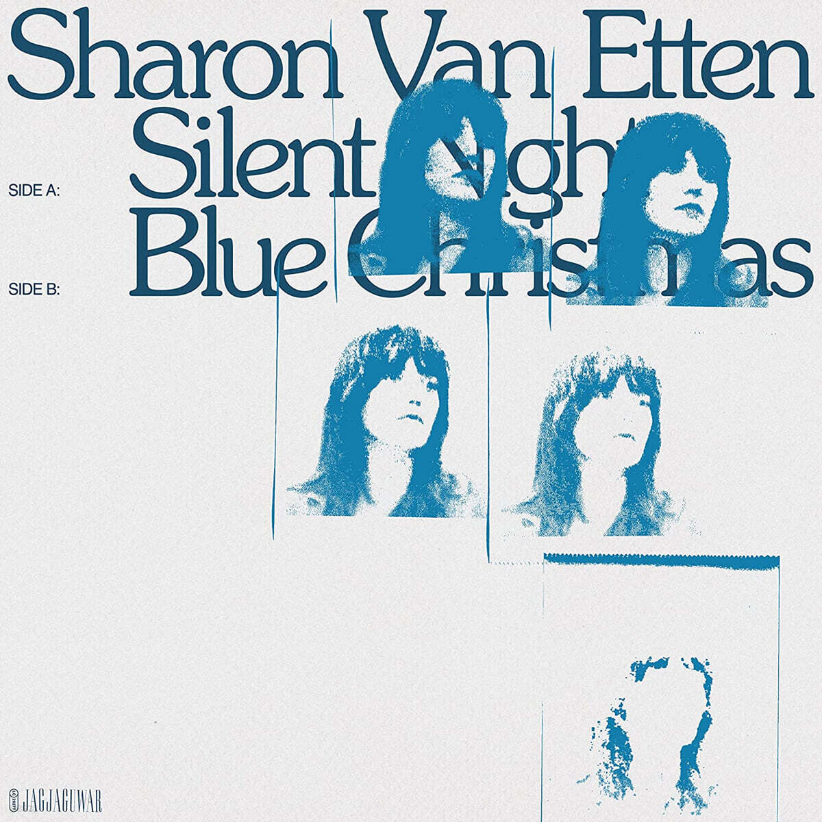 Sharon Van Etten (샤론 반 에튼) - Silent Night / Blue Christmas [투명 블루 컬러 7인치 싱글 Vinyl]