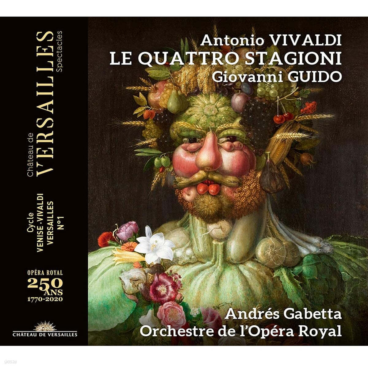 Andres Gabetta 비발디 / 귀도: 사계 (Vivaldi / Guido: Le Quattro Stagioni) [2CD+DVD]