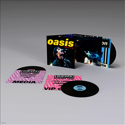 Oasis — Knebworth 1996 앨범 커버