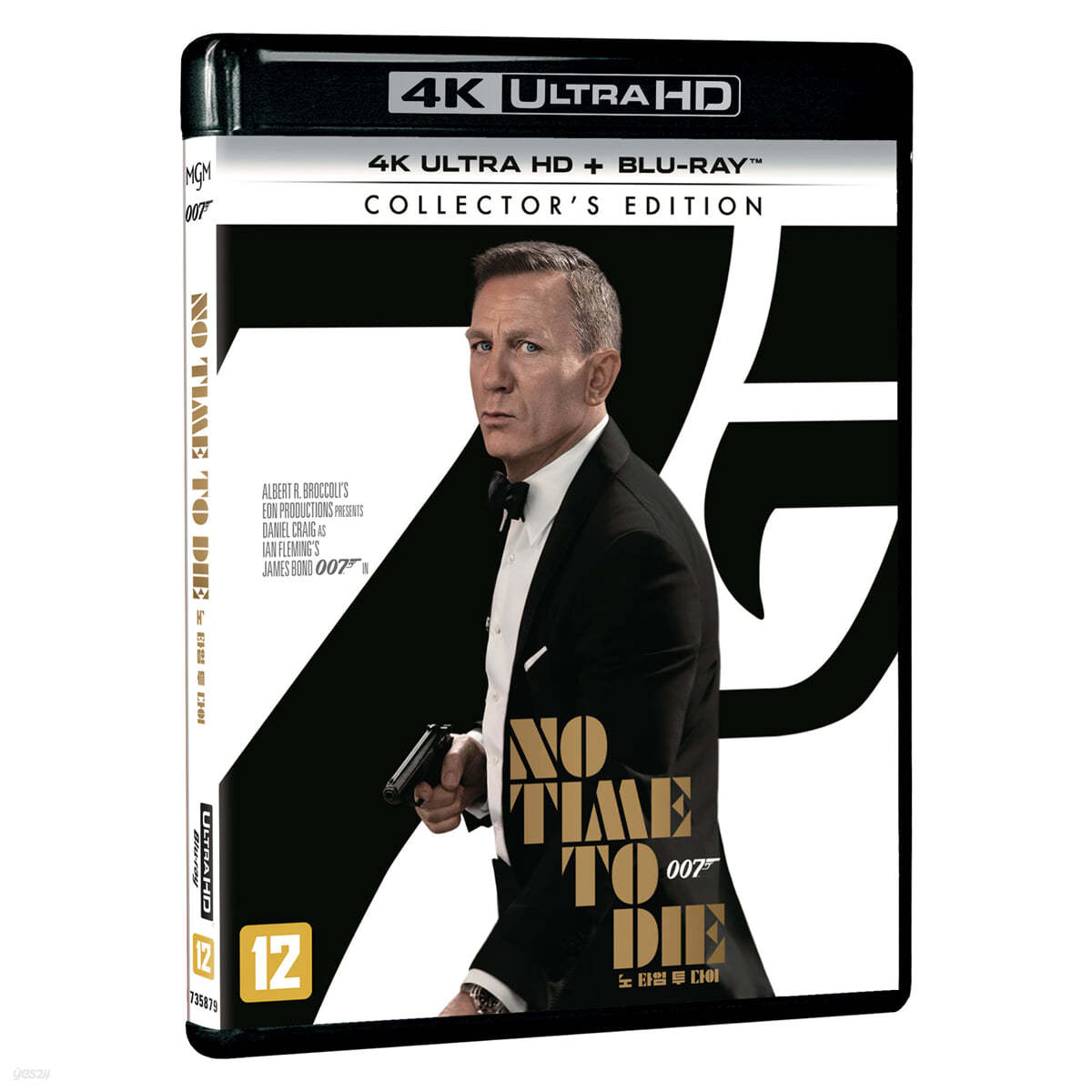 007 노 타임 투 다이: 콜렉터스 에디션 (2Disc, 4K UHD+BD 초도한정 슬립케이스) : 블루레이 