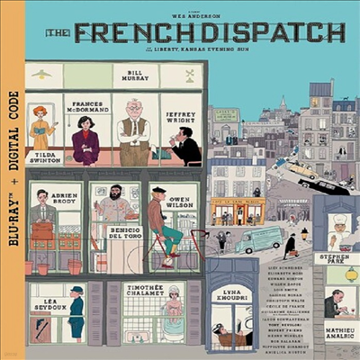 French Dispatch (ġ ġ)(ѱ۹ڸ)(Blu-ray)