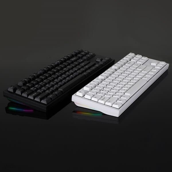 앱코 ADK87 PBT 텐키리스체리기계식키보드(화이트)