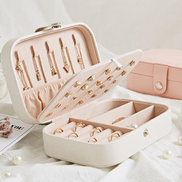 파우치형 악세사리 보관함 쥬얼리 반지 귀걸이 목걸이 수납함 보석함